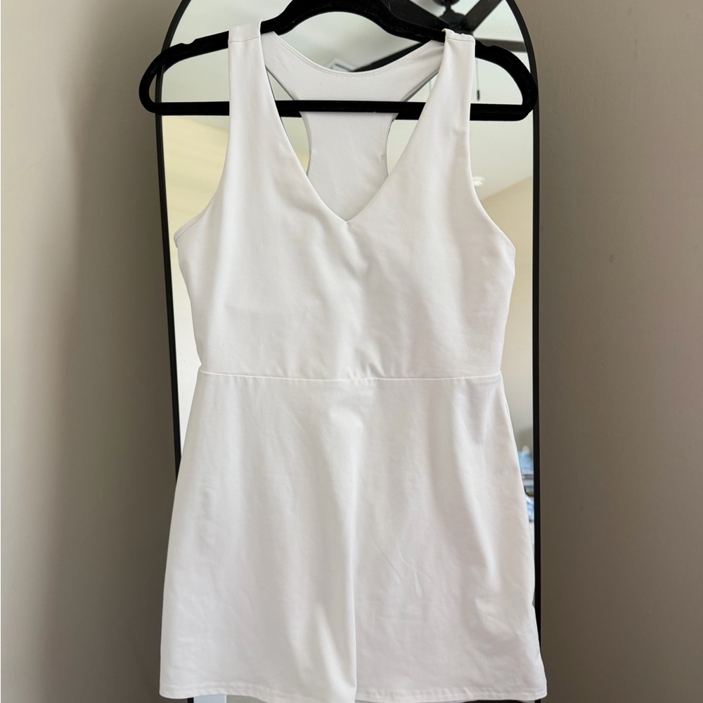 Fabletics White Athletic Dress - Picture 4 of 8